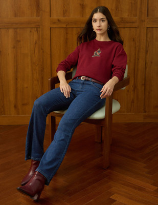 U.S. POLO ASSN. Flared Women Blue Jeans