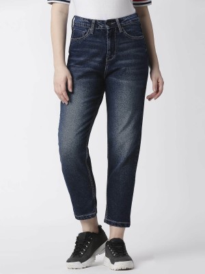 Pepe Jeans Tapered Fit Women Blue Jeans