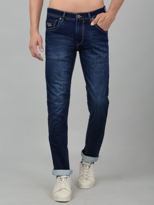 CANTABIL Regular Men Dark Blue Jeans
