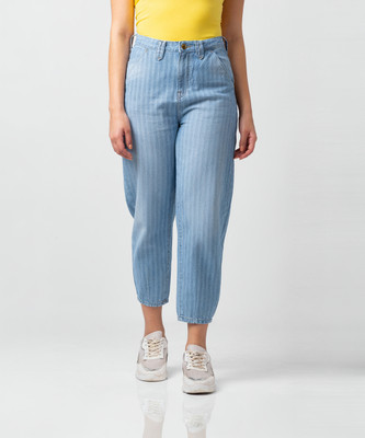 Spykar Boyfriend Women Light Blue Jeans