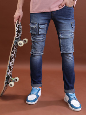 HIGHLANDER Slim Men Dark Blue Jeans