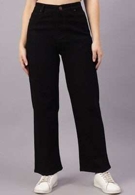 zayla Boyfriend Women Black Jeans