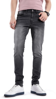 WROGN Slim Men Dark Grey Jeans