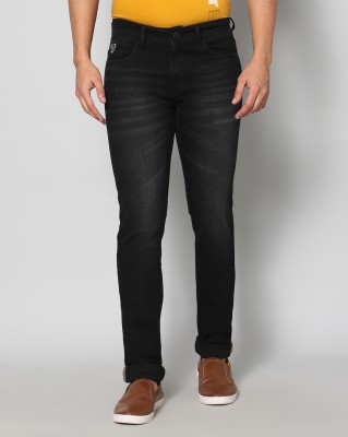 RJ DENIM Slim Men Black Jeans