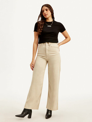 LEVI'S Regular Women Beige Jeans