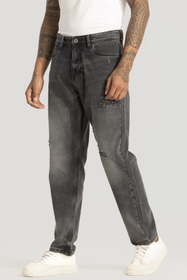 Snitch Regular Men Grey Jeans