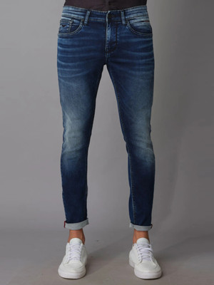 ROOKIES Skinny Men Dark Blue Jeans