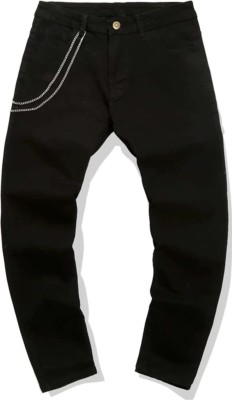 Crishtaliyo 2fashion Boyfriend Men Black Jeans