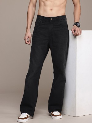 Roadster Flared Men Black Jeans