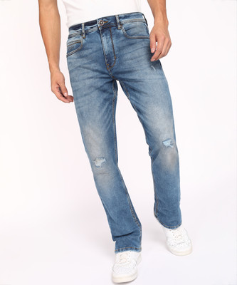 BEING HUMAN Slim Men Blue Jeans