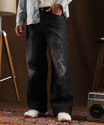 CAMPUS SUTRA Straight Fit Men Black Jeans
