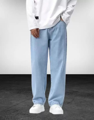 Sobbers Straight Fit Men Light Blue Jeans