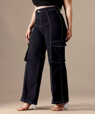 Miss Chase Relaxed Fit Women Black Jeans
