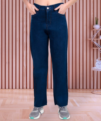 NEUNK Flared Women Black, Black Jeans