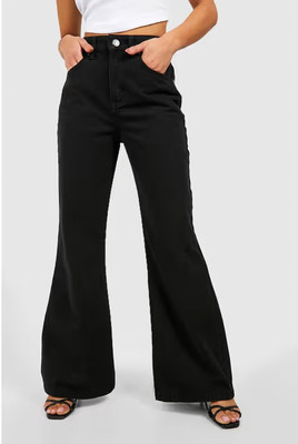 METRONAUT Boot-Leg Women Black Jeans