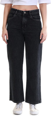 YES TEN Boyfriend Women Black Jeans