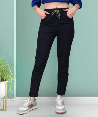 Coutume Collections Boot-Leg Women Dark Blue Jeans