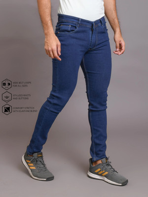 DEVIOUS Boyfriend Men Blue Jeans