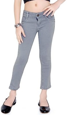 SAVITA FASHION WEAR Skinny Girls Grey Jeans