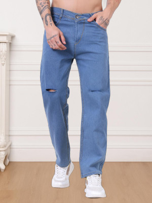 METRONAUT Loose Fit Men Light Blue Jeans