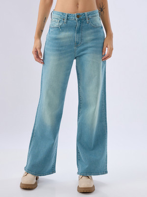 Spykar Relaxed Fit Women Blue Jeans