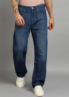 FLYING MACHINE Relaxed Fit Men Dark Blue Jeans
