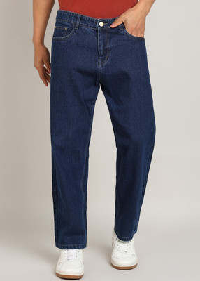 Jisu By2Men Loose Fit Men Dark Blue Jeans