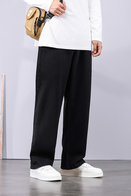 Denim Life Loose Fit Men Black Jeans
