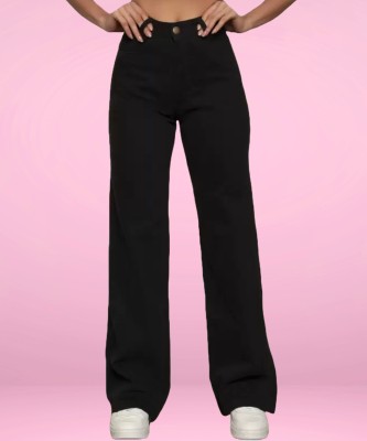 comfits Loose Fit Women Black Jeans