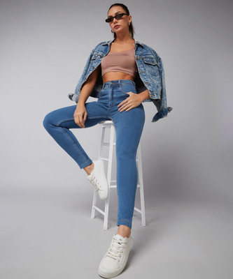 DOLCE CRUDO Skinny Women Blue Jeans
