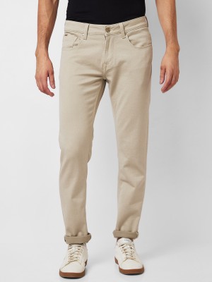 Spykar Skinny Men Beige Jeans