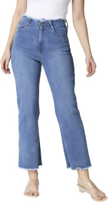 DESI BELLE Flared Women Light Blue Jeans