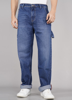KILLER Loose Fit Men Dark Blue Jeans