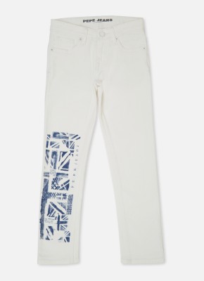 Pepe Jeans Slim Boys White Jeans