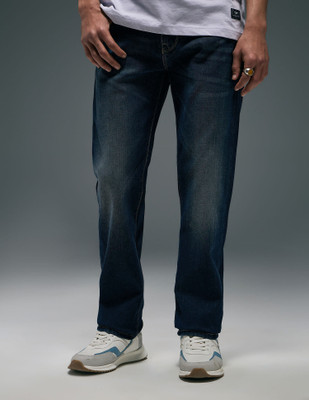 FLYING MACHINE Relaxed Fit Men Dark Blue Jeans