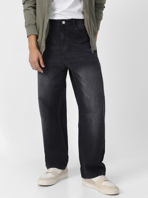 Urbano Fashion Loose Fit Men Grey Jeans