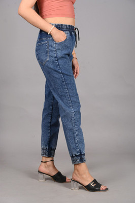 Denton Jogger Fit Women Blue Jeans