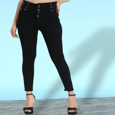 SheLook Regular Women Black Jeans