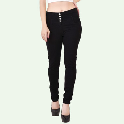 MegaValue Slim Women Black Jeans