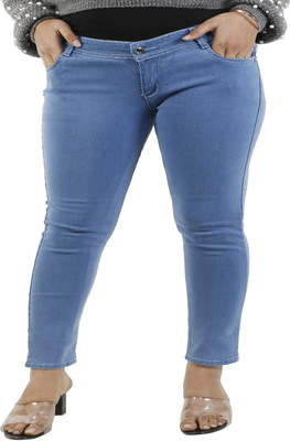 Riacult Slim Women Blue Jeans