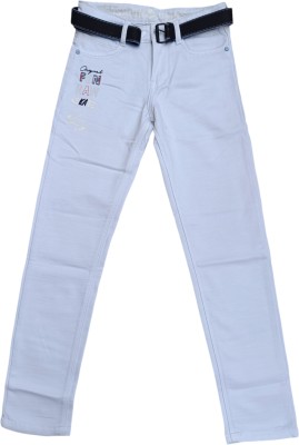 Cocofly Regular Boys White Jeans