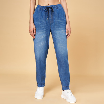 YU by Pantaloons Regular Women Blue Jeans