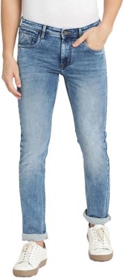 TURTLE Tapered Fit Men Blue Jeans