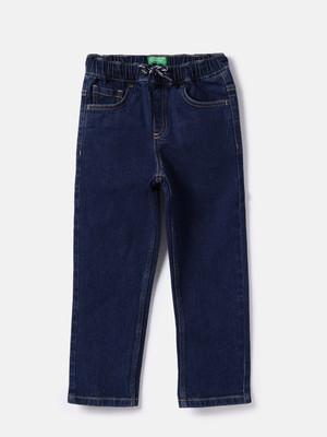 United Colors of Benetton Straight Fit Boys Blue Jeans