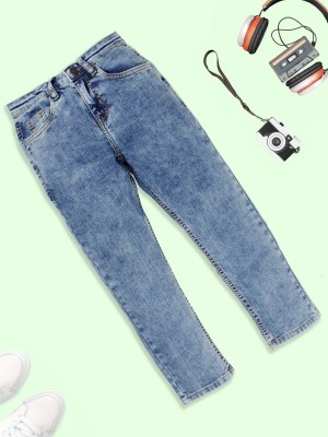 KiddoPanti Regular Boys Blue Jeans