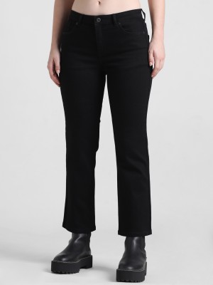 ONLY Flared Women Black Jeans