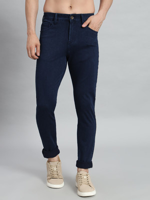 MATOO Slim Men Dark Blue Jeans