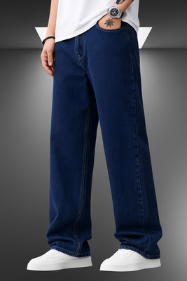 markview Loose Fit Men Dark Blue Jeans