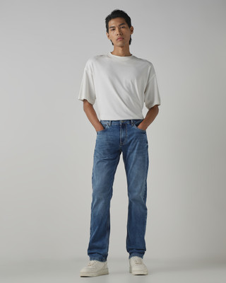 MUFTI Relaxed Fit Men Blue Jeans