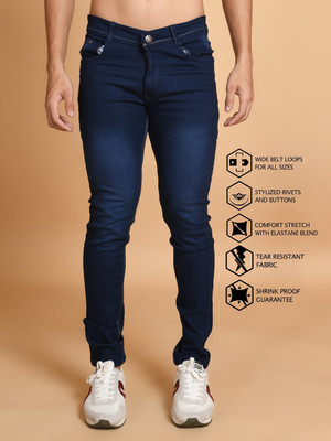 Lzard Regular Men Dark Blue Jeans
